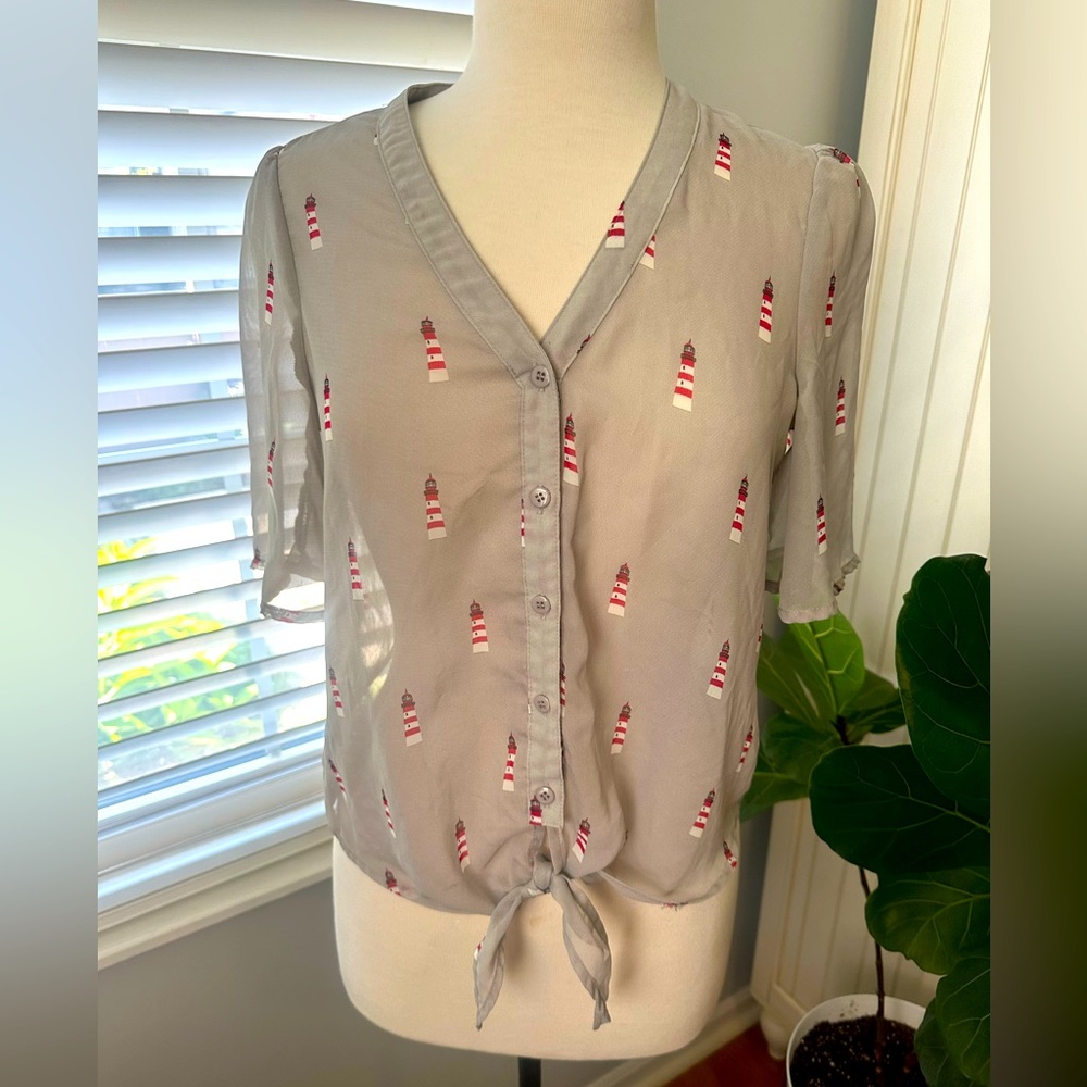 Lighthouse printed cover up